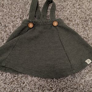 6/$35 Cozy Green Kids Overalls with Straps